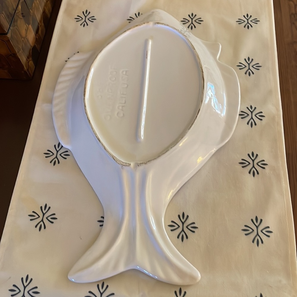 California USA Ovenproof Fish Platter VINTAGE - Picture 5 of 8